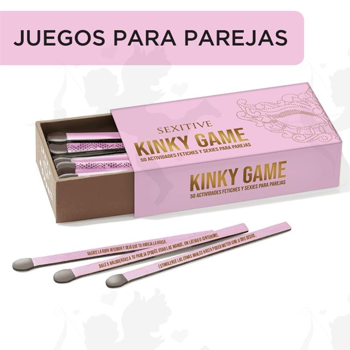 Cód: JUE GLO13 - Kinky Game juego de 50 actividades sexuales para pareja - $ 5300